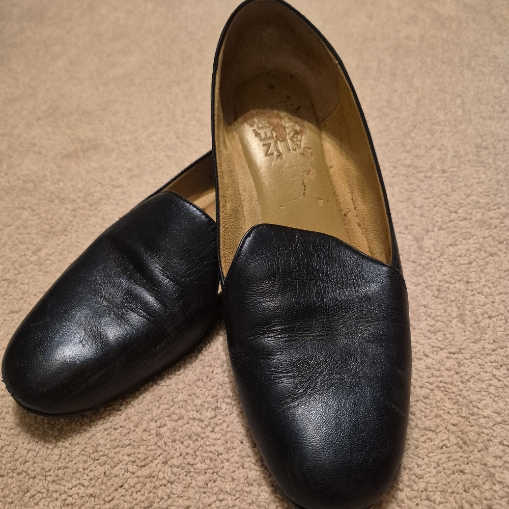 Naturalizer Emiline Loafers Inky Navy Leather | Women’s 6.5 M
